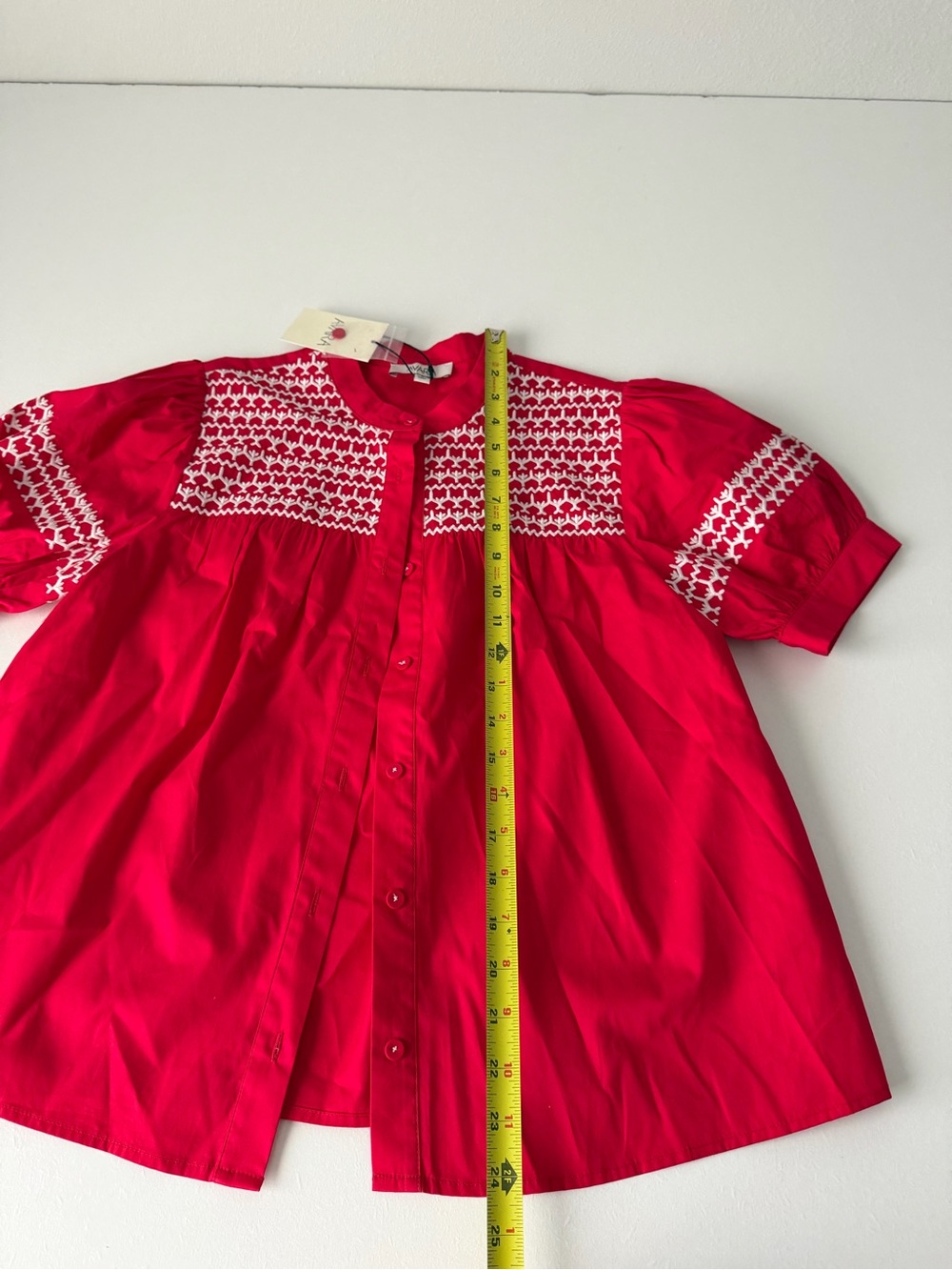NWT Avara Red Trudy Top - Picture 6 of 7